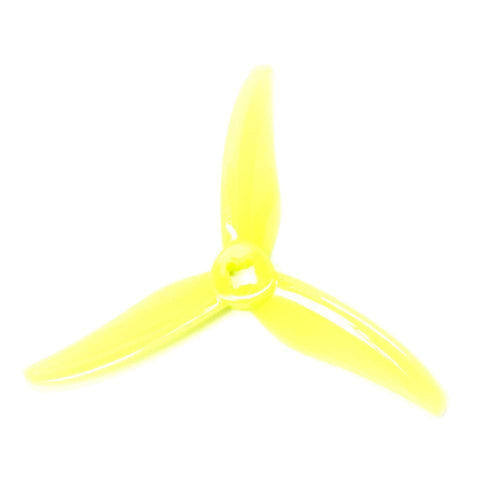 GEMFAN Prop Yellow Gemfan Hurricane 3520 Durable Tri-Blade 3.5" Prop 4 Pack - Choose Your Color