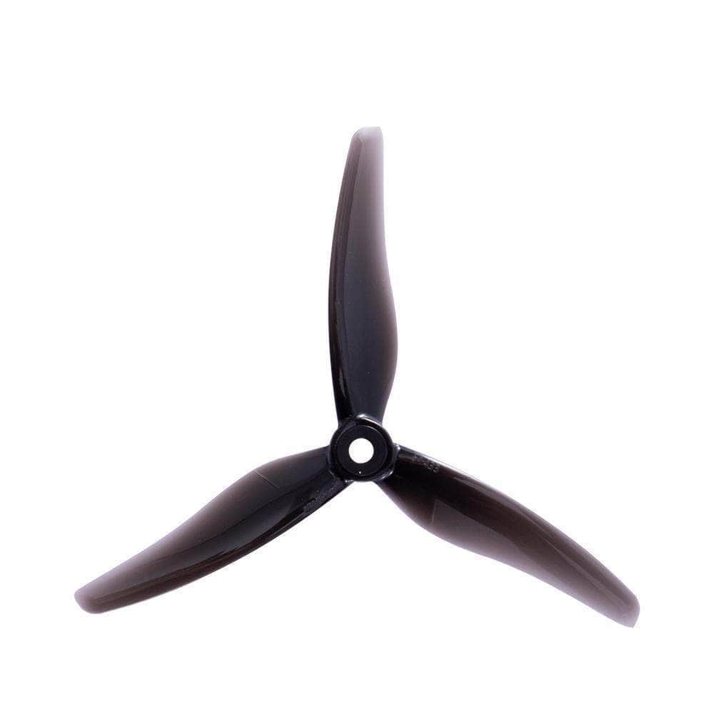 GEMFAN Prop Clear Black Gemfan Hurricane 51433 Durable Tri-Blade 5" Prop 4 Pack - Choose Your Color