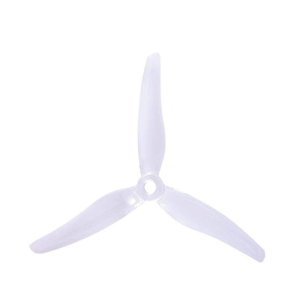 GEMFAN Prop Clear Gemfan Hurricane 51433 Durable Tri-Blade 5" Prop 4 Pack - Choose Your Color