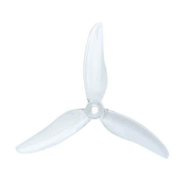 GEMFAN Prop Clear Gemfan Hurricane 51499 Durable Tri-Blade 5" Prop 4 Pack - Choose Your Color