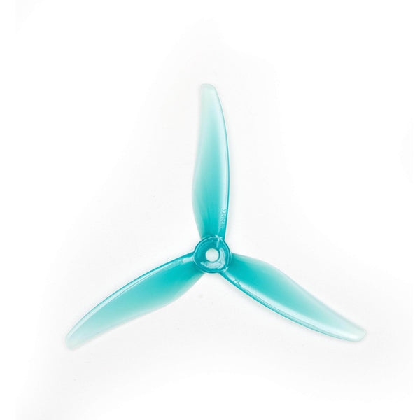 GEMFAN Prop Wave Blue Gemfan Hurricane MCK 51466-3 V2 Tri-Blade 5.1" Prop 4 Pack - Choose Color