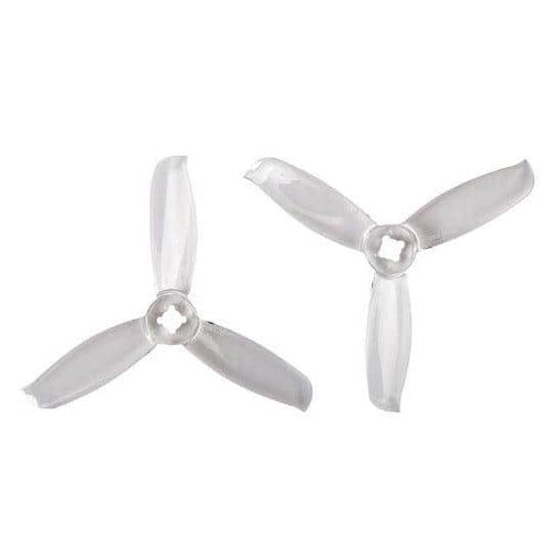 GEMFAN Prop Clear Gemfan WinDancer 3028 Tri-Blade 3" Prop 4 Pack  (5mm/1.5mm Mounting) - Choose Your Color