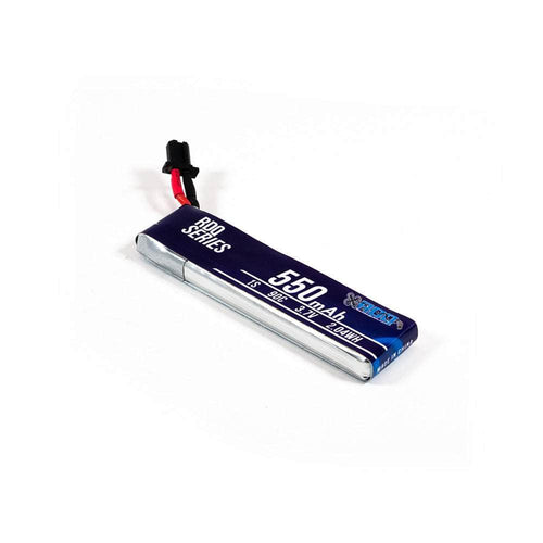 GNB Battery GNB27 RDQ Series 3.7V 1S 550mAh 90C LiPo Whoop/Micro Battery w/ Cabled Connector - Choose Version