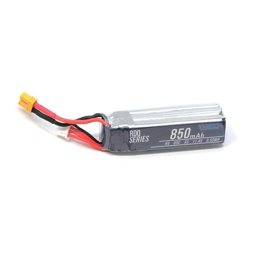 GNB Battery RDQ Series 7.6V 2S 850mAh 60C LiHV Whoop/Micro Battery (Long Type) - XT30