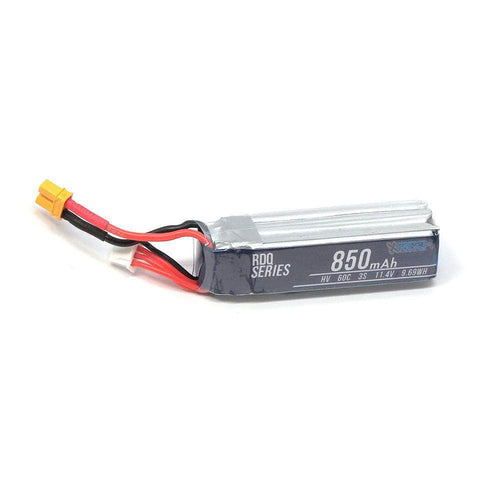 GNB Battery RDQ Series 7.6V 2S 850mAh 60C LiHV Whoop/Micro Battery (Long Type) - XT30