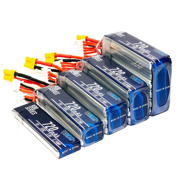 XT30 RDQ Series 22.8V 6S 720mAh 100C LiHV Whoop Battery for Sale