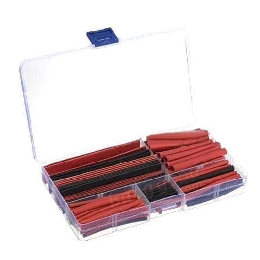 Heat Shrink Tube Red and Black - 8 Sizes 150 Pcs - RaceDayQuads