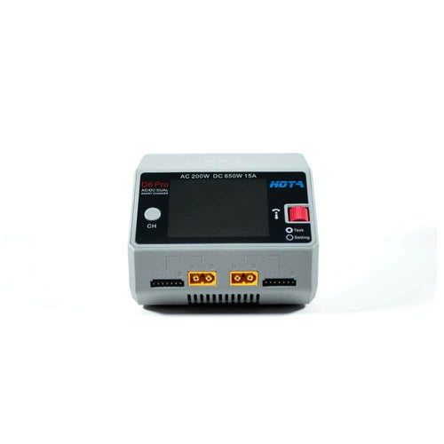 HOTA Charger HOTA D6 Pro 325W 15A 1-6S Dual Channel AC/DC Smart Charger w/ Wireless Cellphone Charging - Choose Your Color