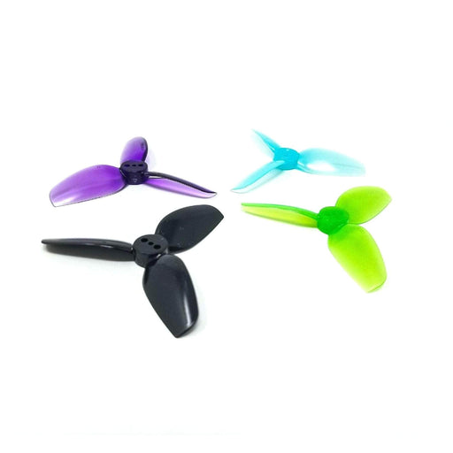 HQ Prop 2.5x3.5x3 Tri-Blade 2.5" Prop 4 Pack - Choose Your Color - RaceDayQuads