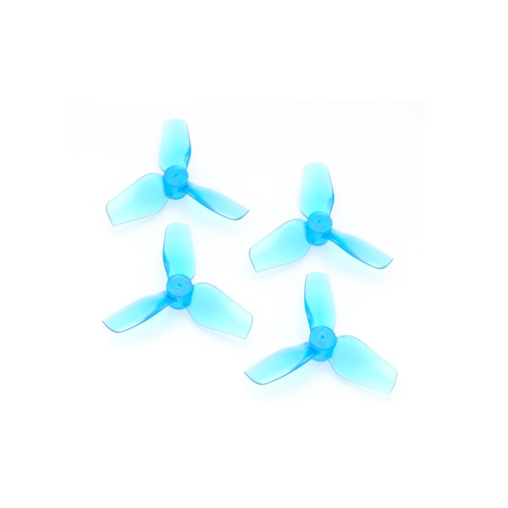 HQPROP Prop Blue HQ Prop 31MMX3 Tri-Blade 31mm Micro/Whoop Prop 4 Pack (1mm Shaft) - Choose Your Color