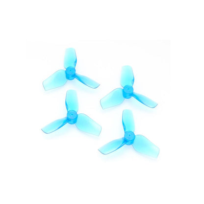 HQPROP Prop Blue HQ Prop 31MMX3 Tri-Blade 31mm Micro/Whoop Prop 4 Pack (1mm Shaft) - Choose Your Color