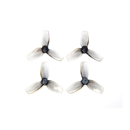 HQPROP Prop Grey HQ Prop 31MMX3 Tri-Blade 31mm Micro/Whoop Prop 4 Pack (1mm Shaft) - Choose Your Color