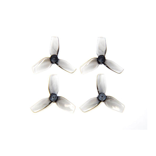 HQPROP Prop Grey HQ Prop 31MMX3 Tri-Blade 31mm Micro/Whoop Prop 4 Pack (1mm Shaft) - Choose Your Color