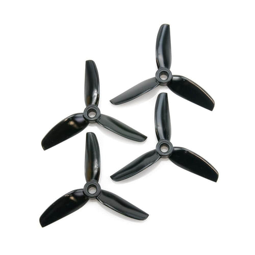HQPROP Prop Black HQ Prop 3x3x3 PC Durable Tri-Blade 3" Prop 4 Pack (5mm Shaft) - Choose Your Color