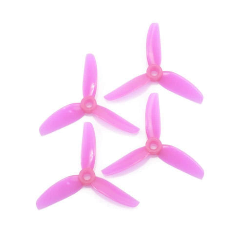 HQPROP Prop Pink HQ Prop 3x3x3 PC Durable Tri-Blade 3" Prop 4 Pack (5mm Shaft) - Choose Your Color