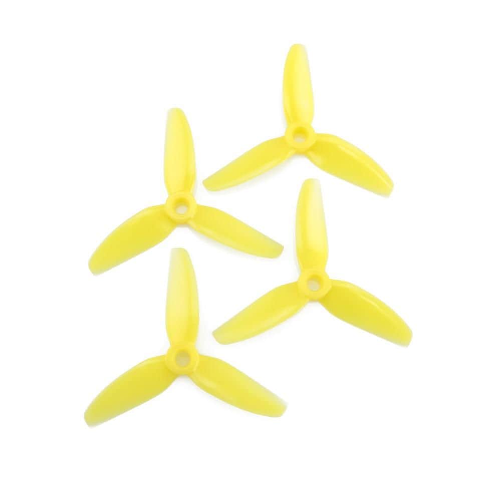 HQPROP Prop HQ Prop 3x3x3 PC Durable Tri-Blade 3" Prop 4 Pack (5mm Shaft) - Choose Your Color