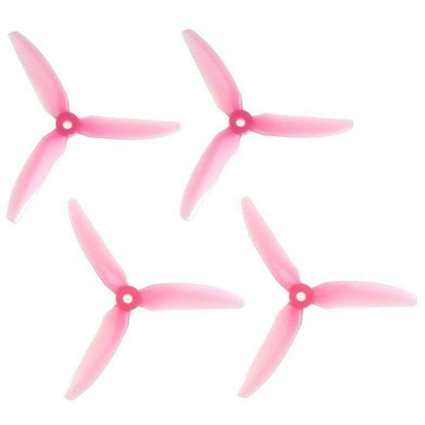 HQPROP Prop Pink HQ Prop 5x4.3x3 V1S Tri-Blade 5" Prop 4 Pack - Choose Your Color