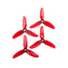 HQ Prop 3x3x3 PC Durable Tri-Blade 3" Prop 4 Pack (5mm Shaft) - Choose Your Color - RaceDayQuads
