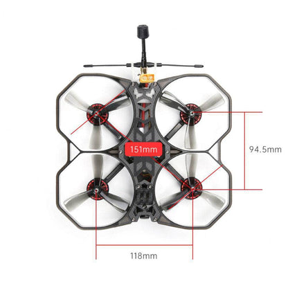 IFLIGHT Quad ELRS iFlight BNF Protek35 Analog 4S 3.5" Quad  - Choose Receiver Type