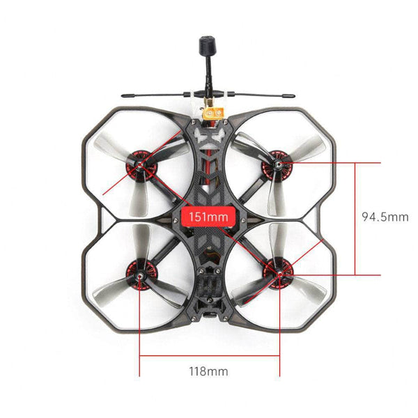 IFLIGHT Quad ELRS iFlight BNF Protek35 Analog 4S 3.5" Quad  - Choose Receiver Type