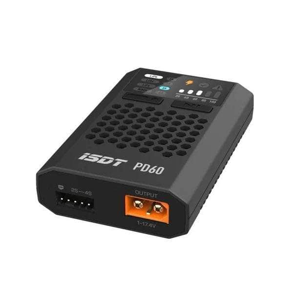 ISDT PD60 60W 6A 2-4S DC Charger w/ USB-C Input