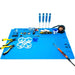 S-180A1 Large Heat Resistant Silicone Soldering Work Mat w/ Magnets - RaceDayQuads