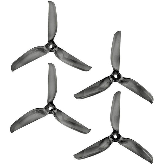 LUMENIER Prop Black Lumenier Gate Breaker 5x5.3x3 Tri-Blade 5" Prop 4 Pack - Choose Your Color