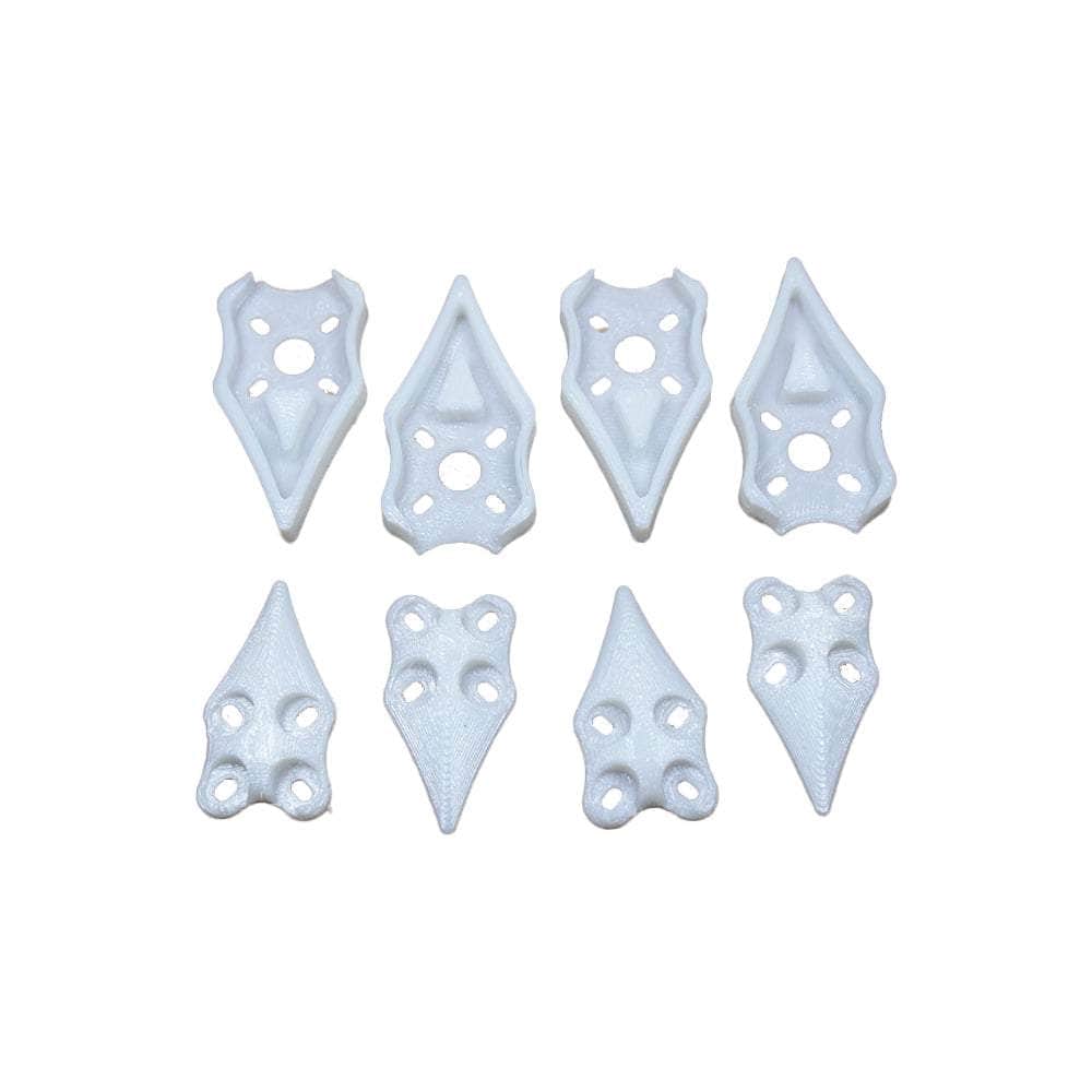 Quadifier Frame Part White Quadifier Diamondback 5" Arm Guard and Skids 3D Printed TPU - Choose Your Color