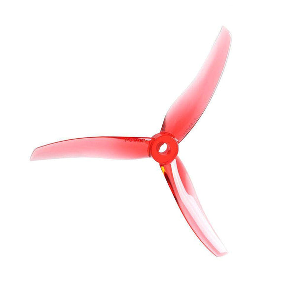 TMOTOR Prop Clear Red T-Motor Pacer P49436 Tri-Blade 5" Prop 4 Pack - Choose Color