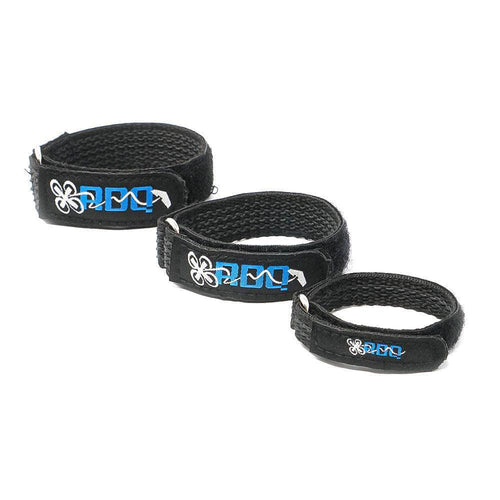VICTOPE Strap RDQ 220mm Kevlar Battery Strap w/ Woven Rubber Grip & Metal Buckle (3PK)